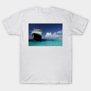 Eurodam moored in Grand Turk T-Shirt